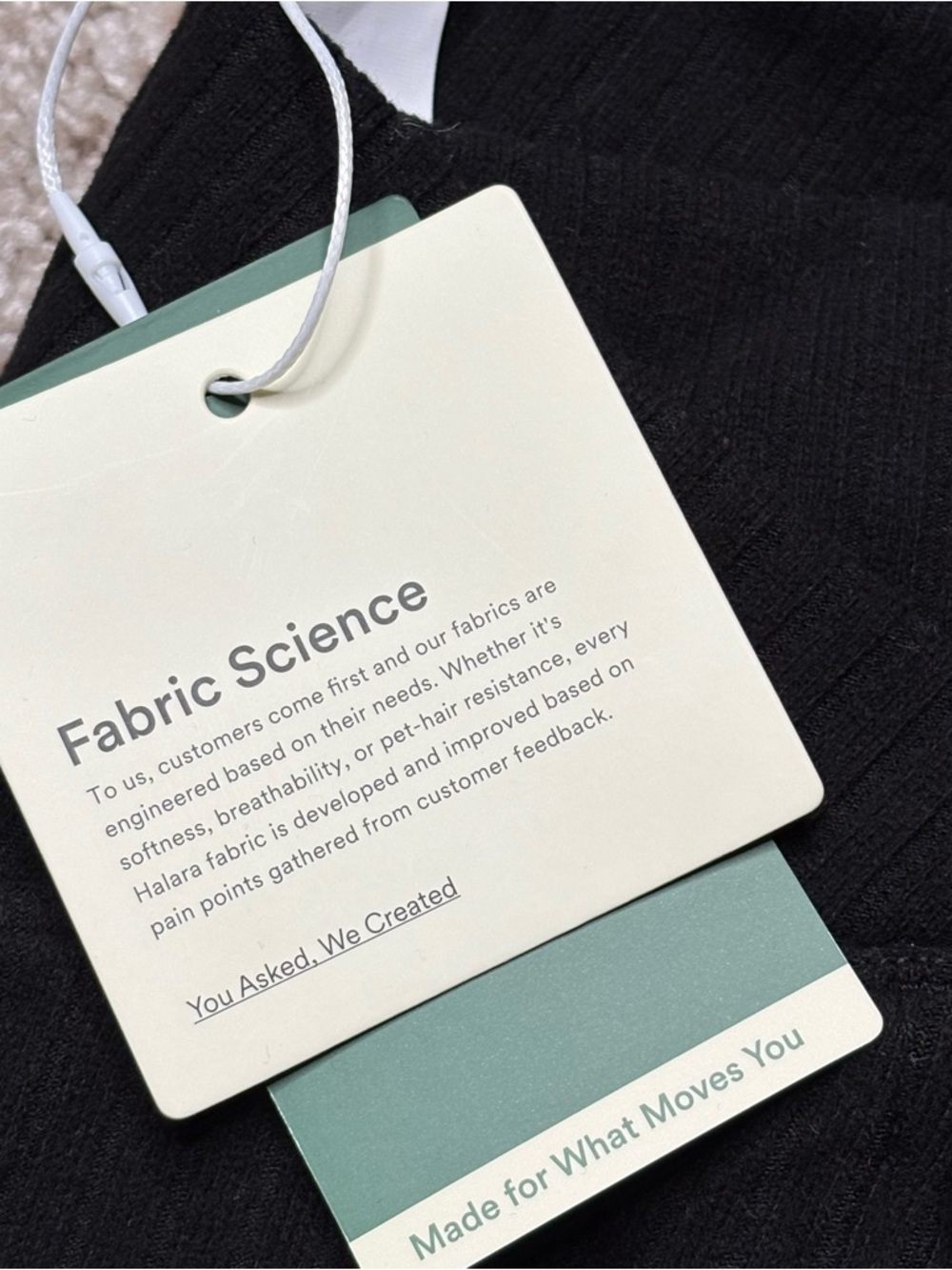 HALARA Ribbed Crossover Flare Pants - Picture 5 of 5
